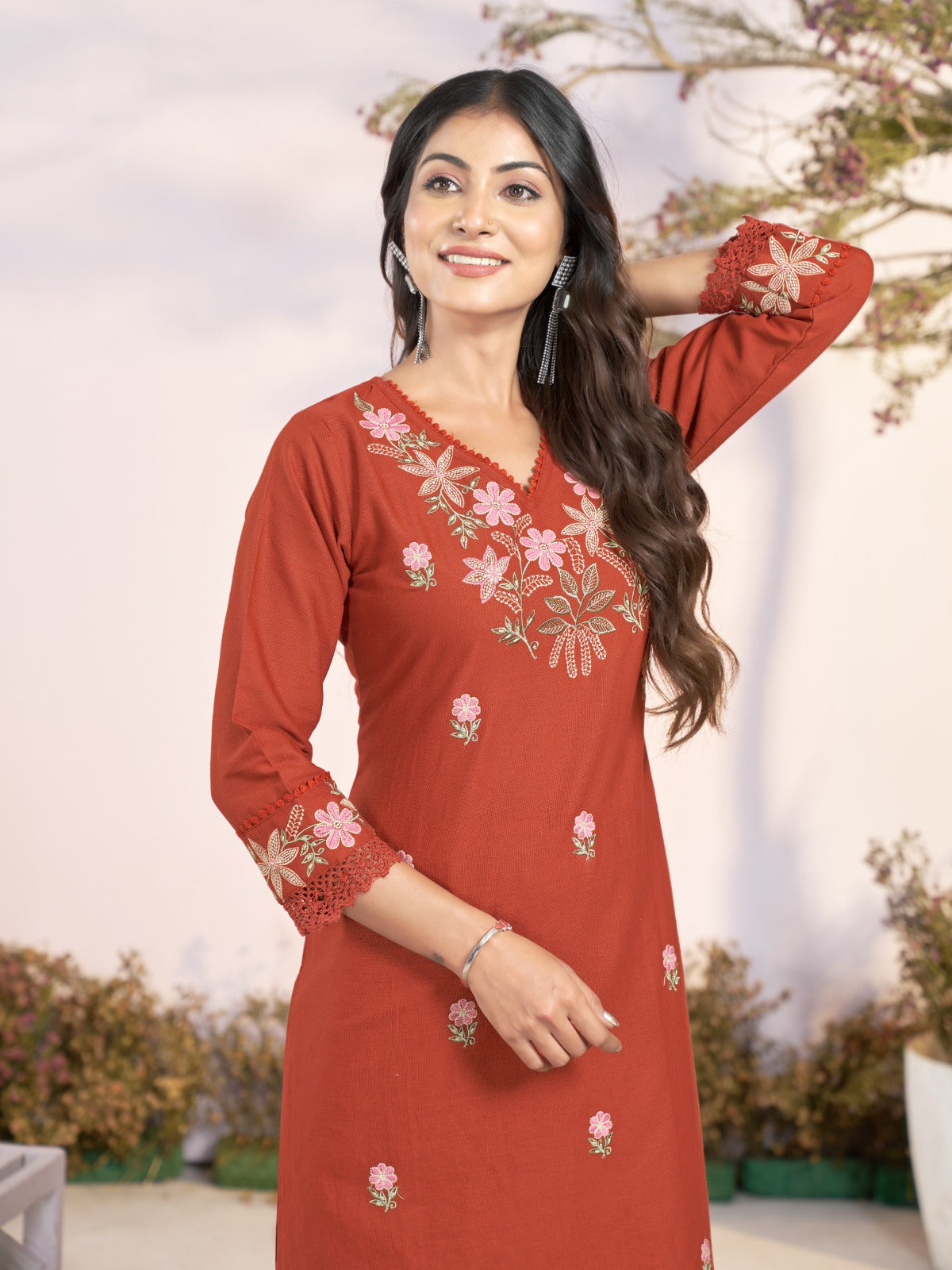Women Straight Cotton Kurti