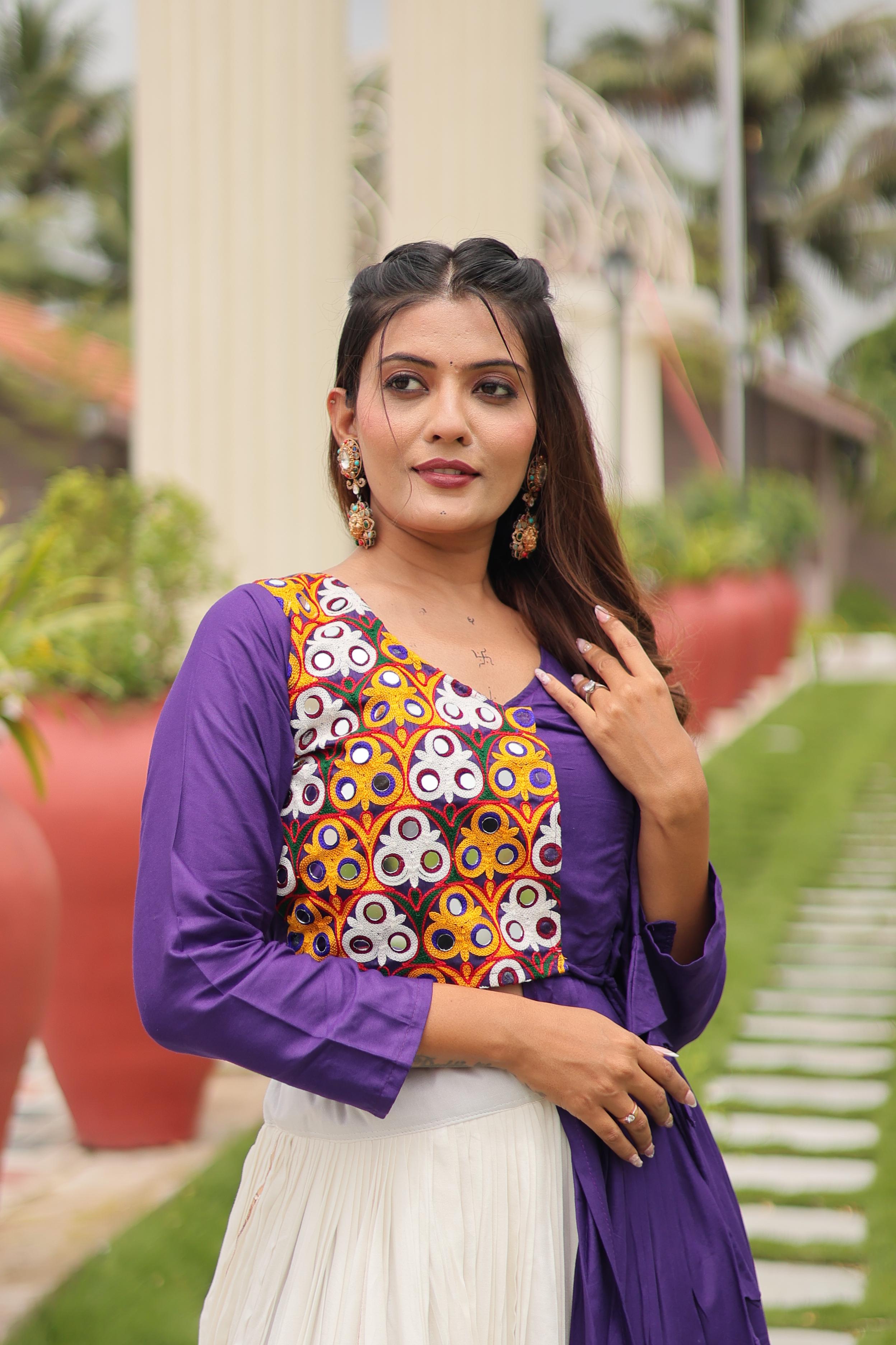 Traditional Navratri Cotton Lehenga Choli