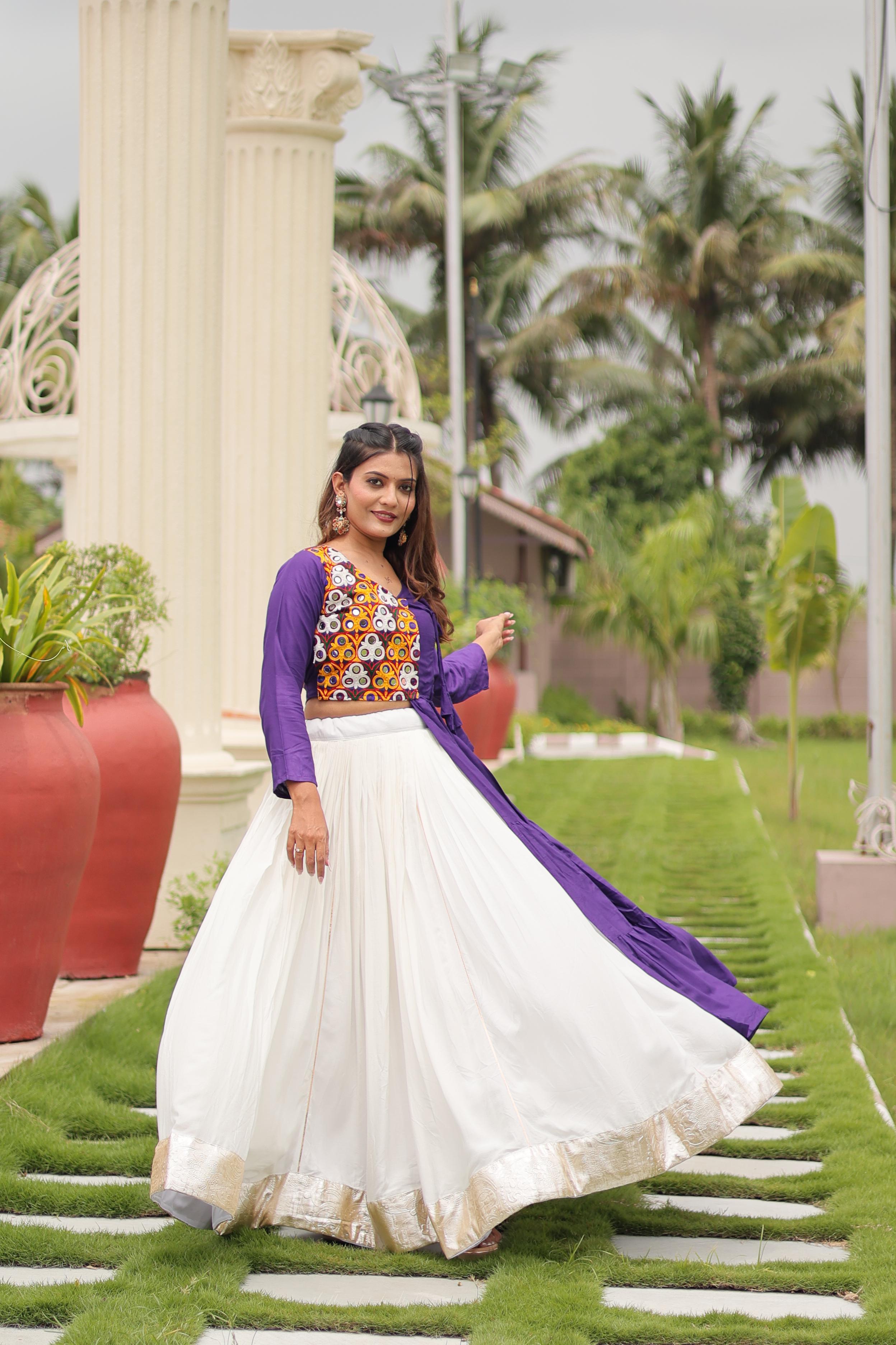 Traditional Navratri Cotton Lehenga Choli
