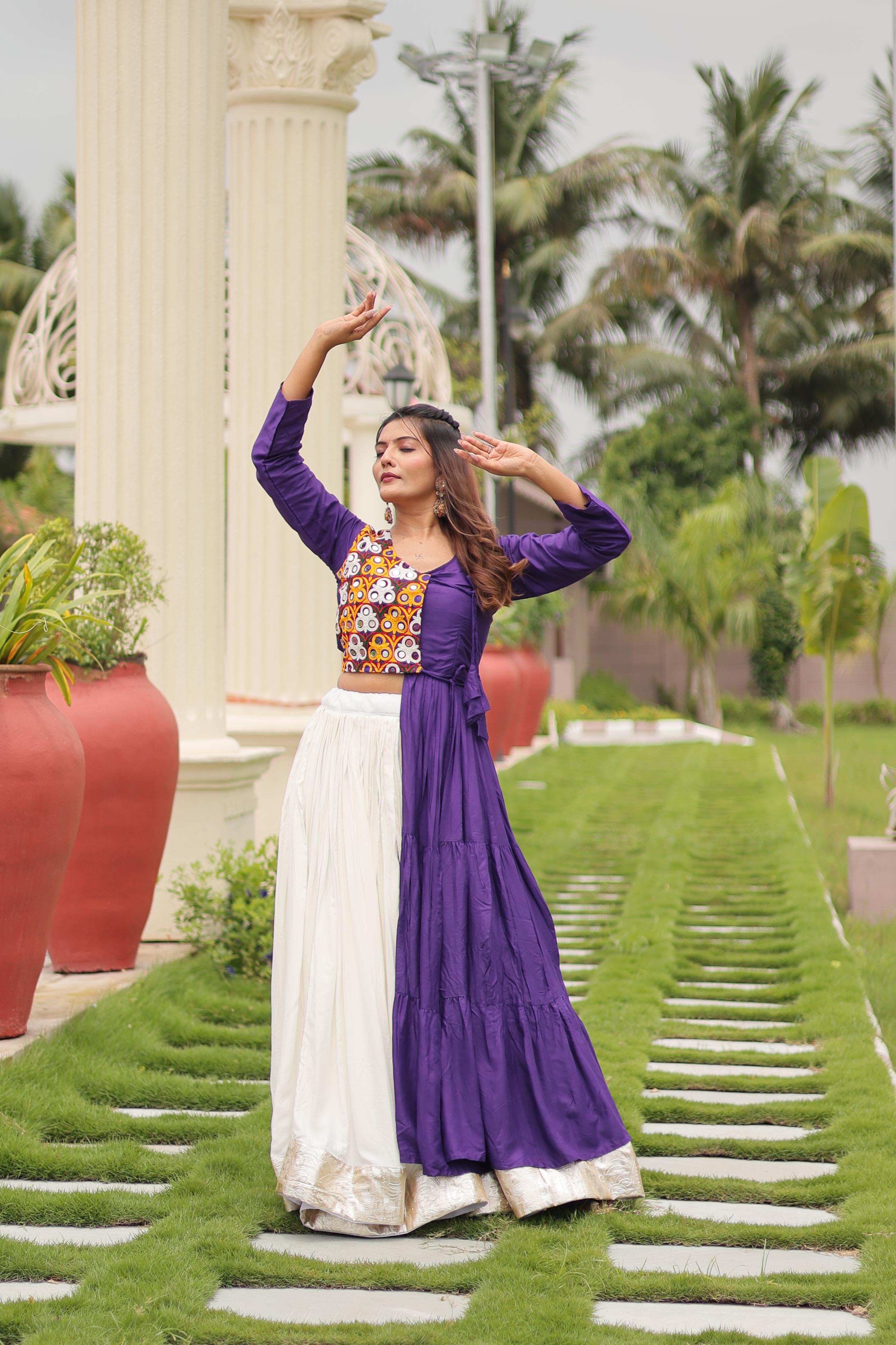 Traditional Navratri Cotton Lehenga Choli