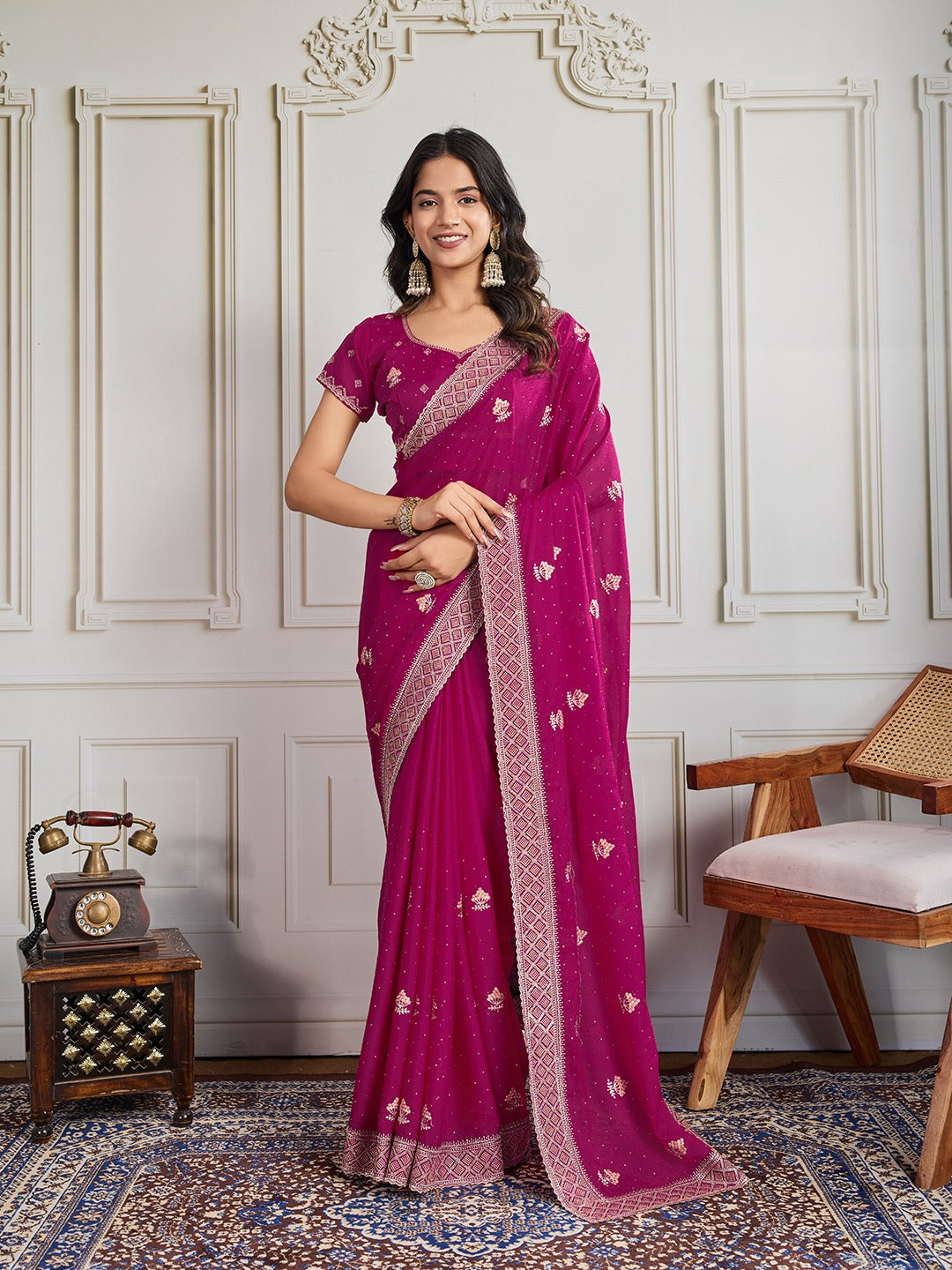 Party Wear Soft  Star Georgette  Saree
