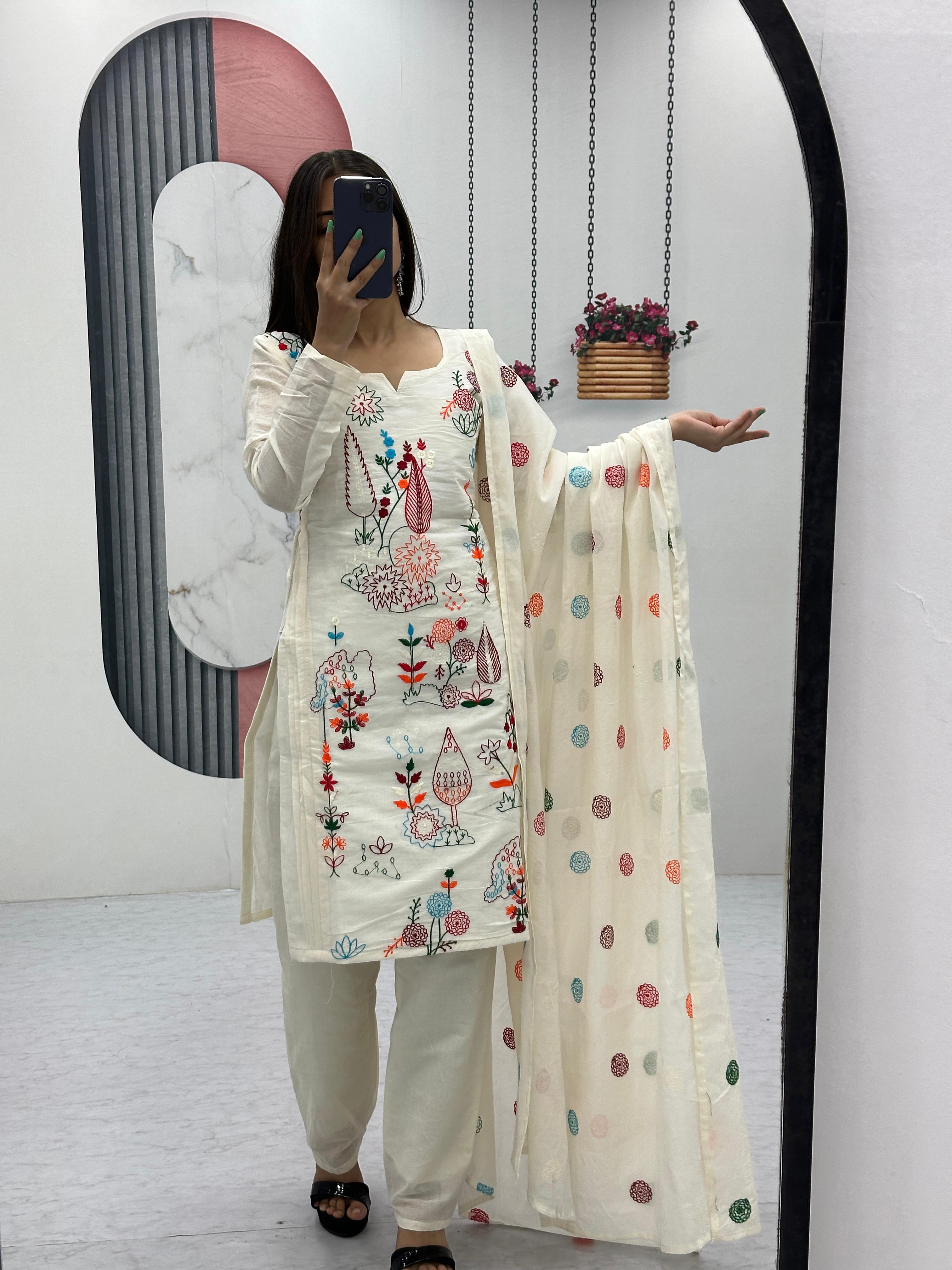 Trendy Fashionable Women Dupatta Sets