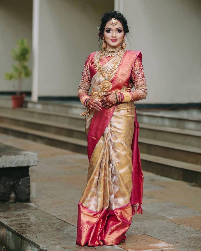 Breathable Organic Banarasi Saree
