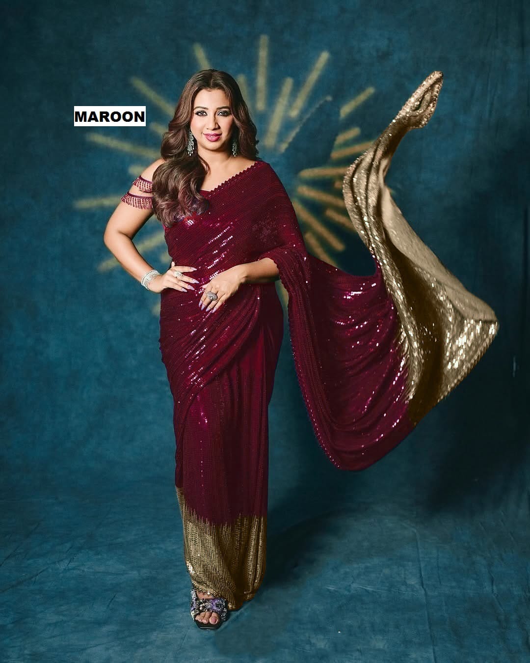 Designer Sequin Sarees