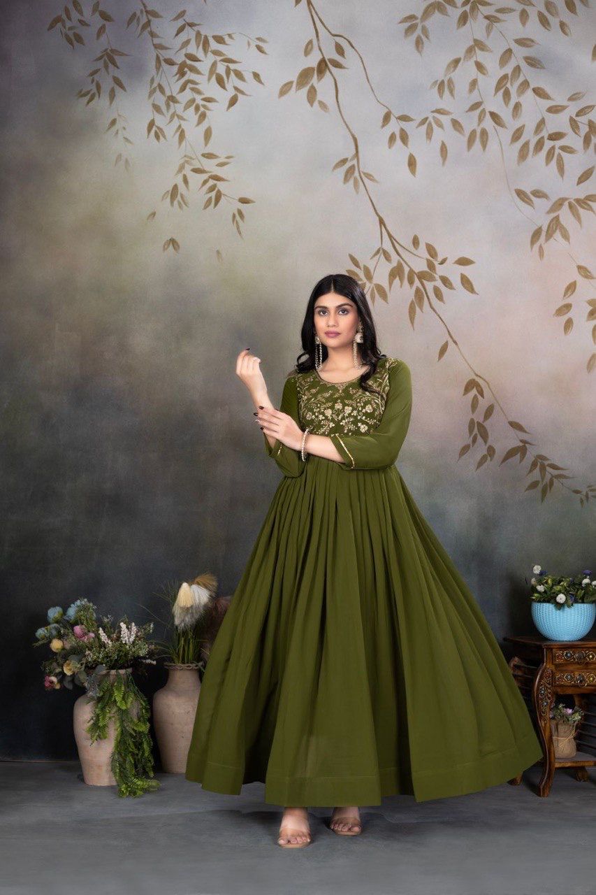 Trendy Styled Gown for Womens