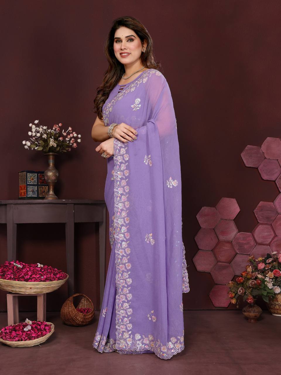 Women's Fancy Designer Sarees
