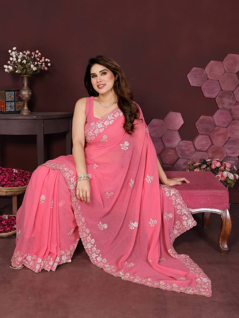 Women's Fancy Designer Sarees