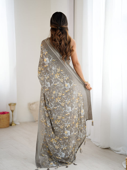Beautiful Trending Pastel Colours Saree