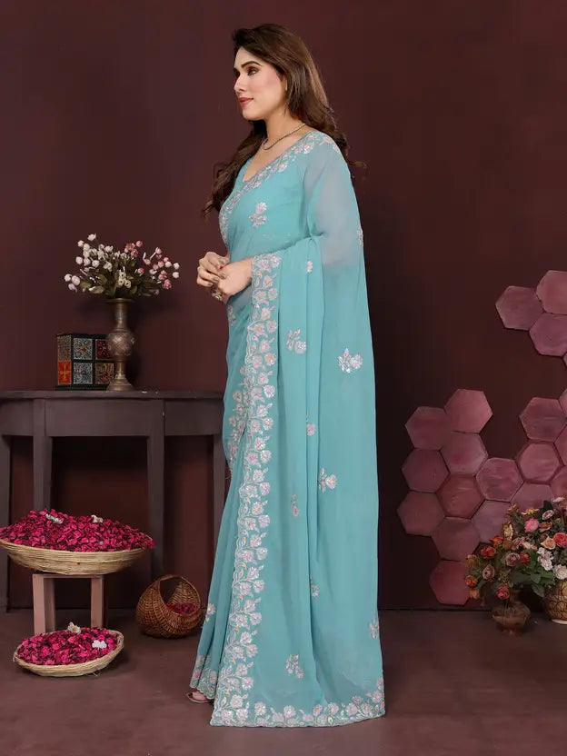 Women's Fancy Designer Sarees