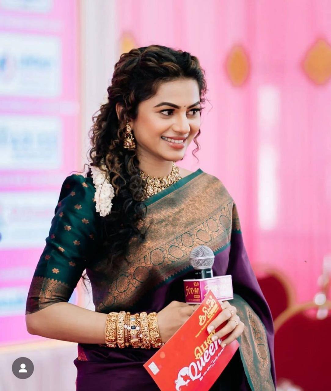 Enchanting Purple Soft Silk Saree