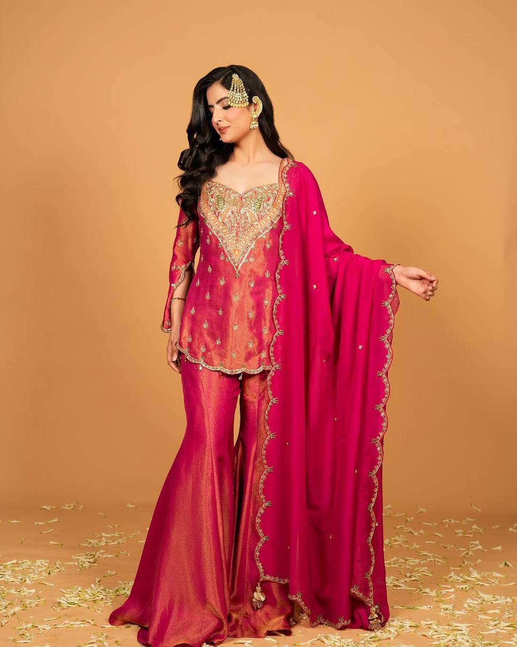 Silk Embroidery Work Salwar Suit