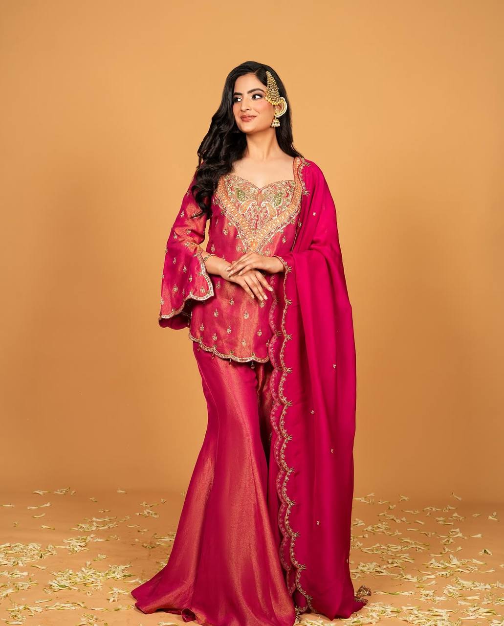 Silk Embroidery Work Salwar Suit