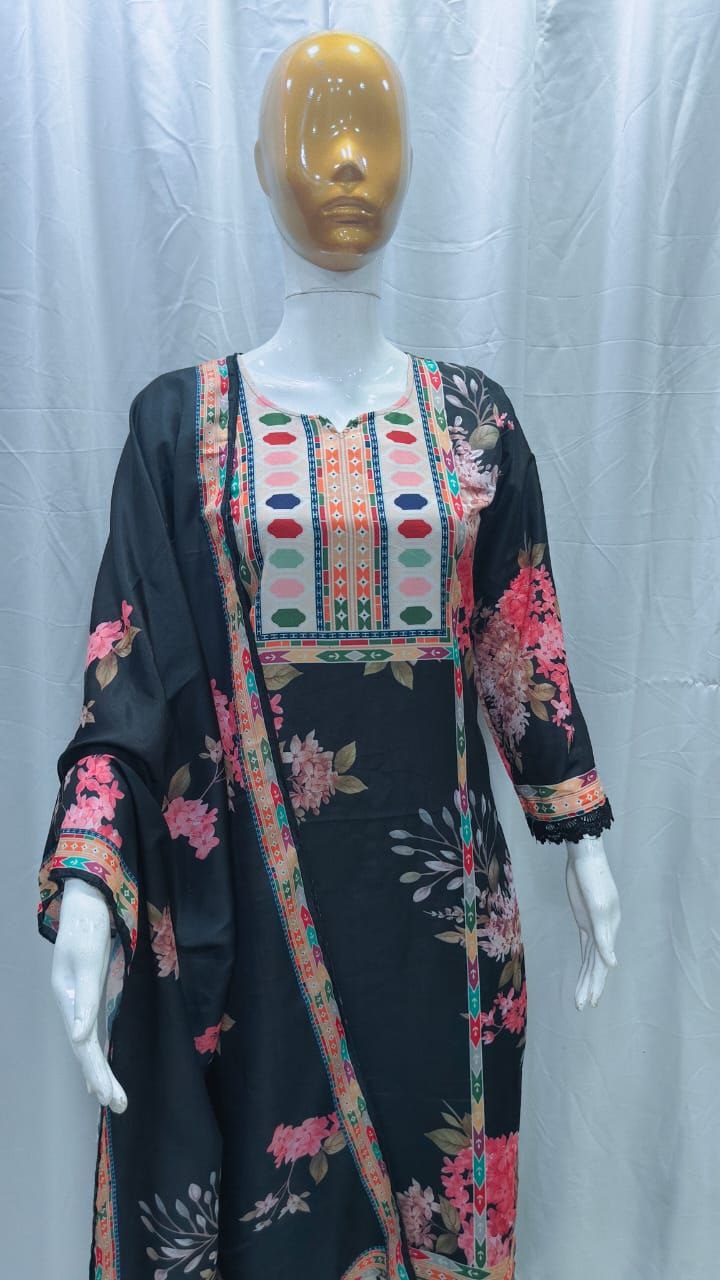 Women Kurta Pent With Dupatta set