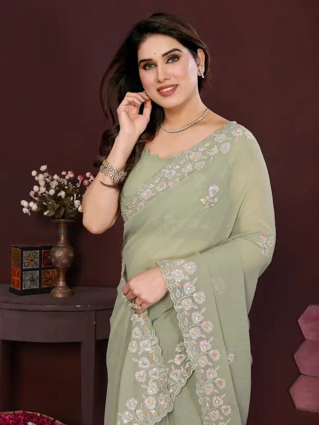 Women's Fancy Designer Sarees