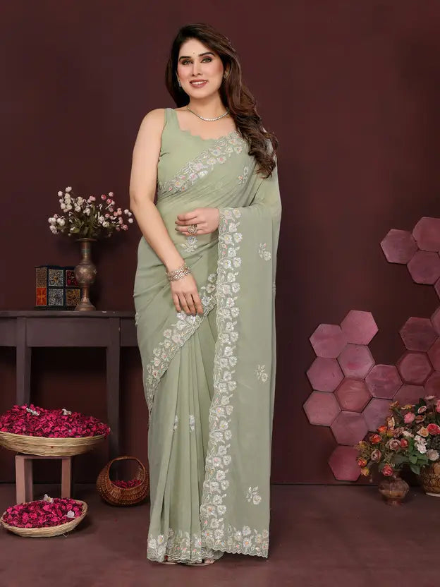 Women's Fancy Designer Sarees
