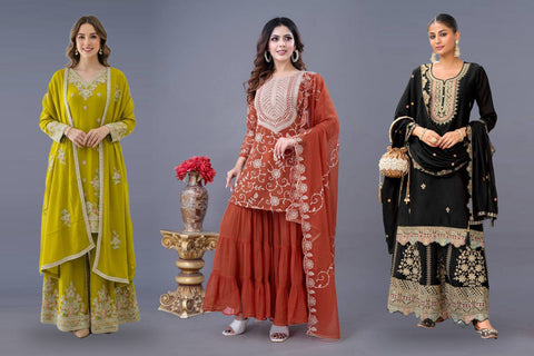 Trending Sharara Suits to Shine at Every Special Moment