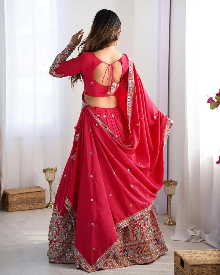 Heavy Thread with Sequins Work Designer Lehenga Choli