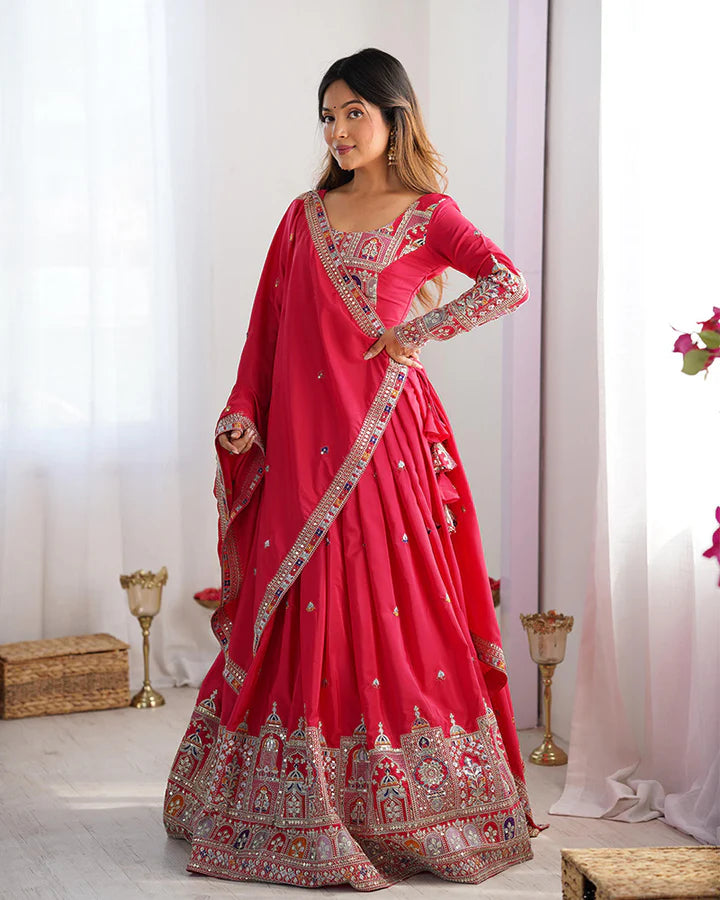 Heavy Thread with Sequins Work Designer Lehenga Choli
