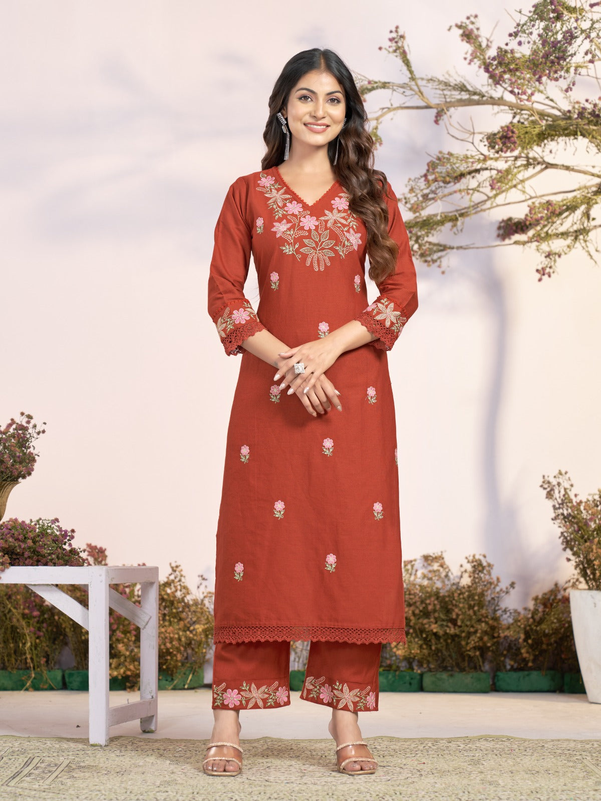 Women Straight Cotton Kurti