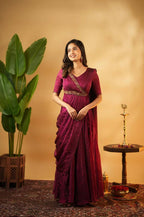 Ready To Wear Pre Draped Saree