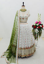 Real Modling Lehenga Choli With Dupatt Set