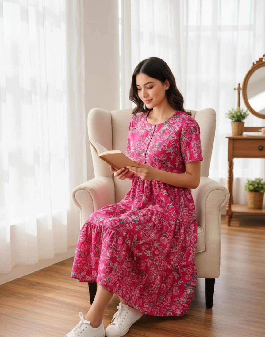 Pink Trendy Designer Women Dresses