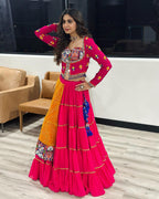 New Designer Real Mirror Work Lehenga Choli With Dupatta