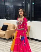 New Designer Real Mirror Work Lehenga Choli With Dupatta