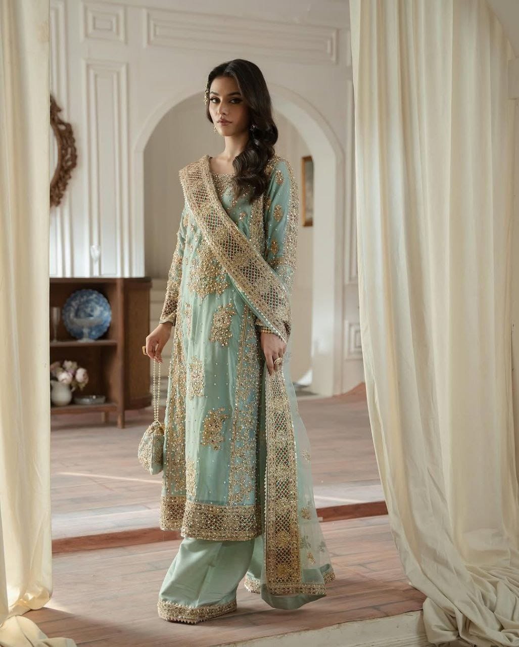 New Designer Trendy Stylish Stitched Suit