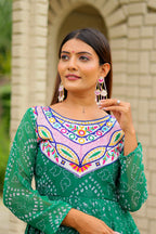 Georgette Navratri Special Gown