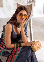 Zari Woven Saree In Art Silk