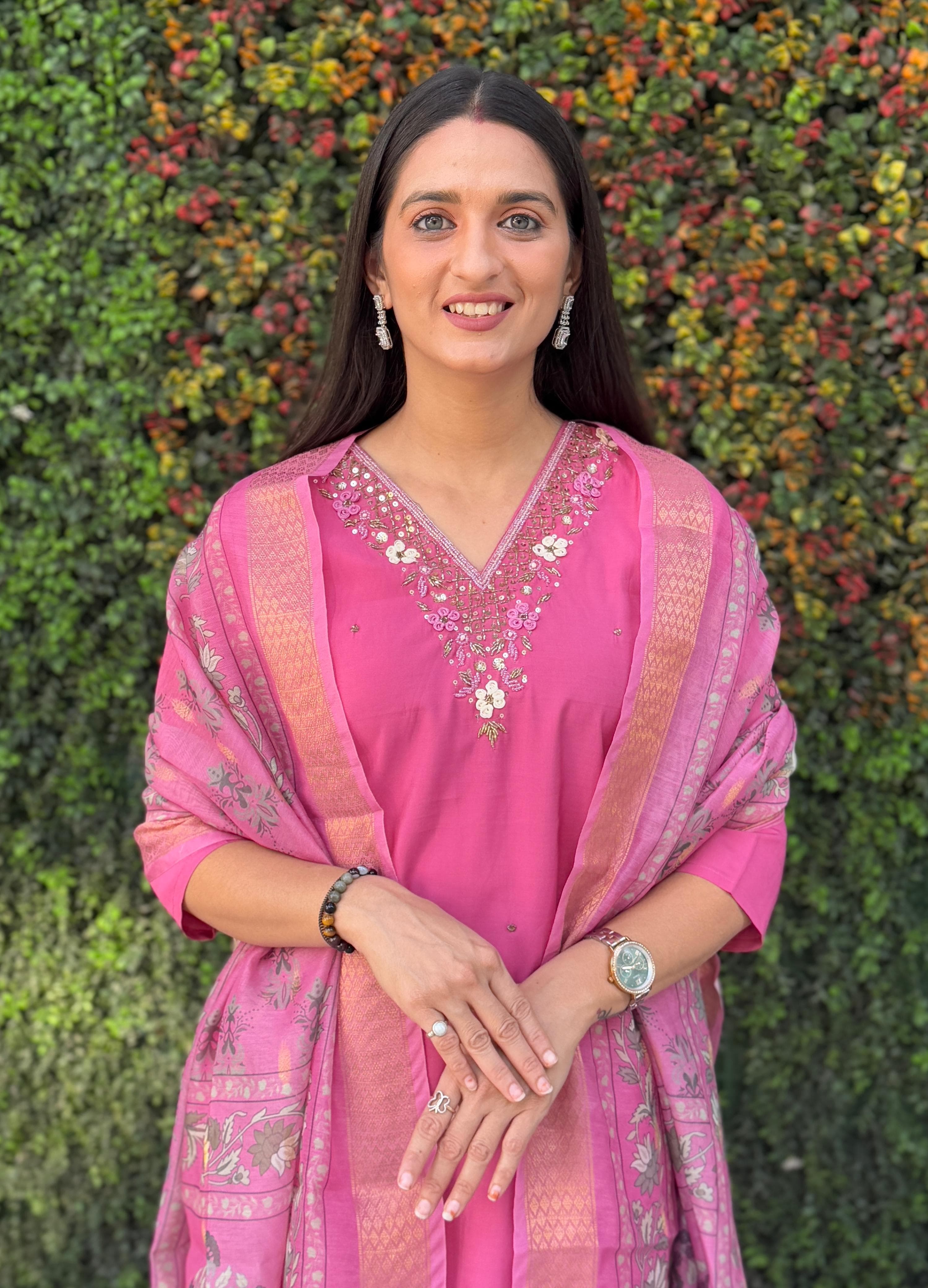 New Designers Kurti Pent Dupatta Set