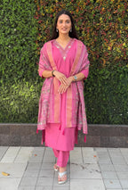 New Designers Kurti Pent Dupatta Set