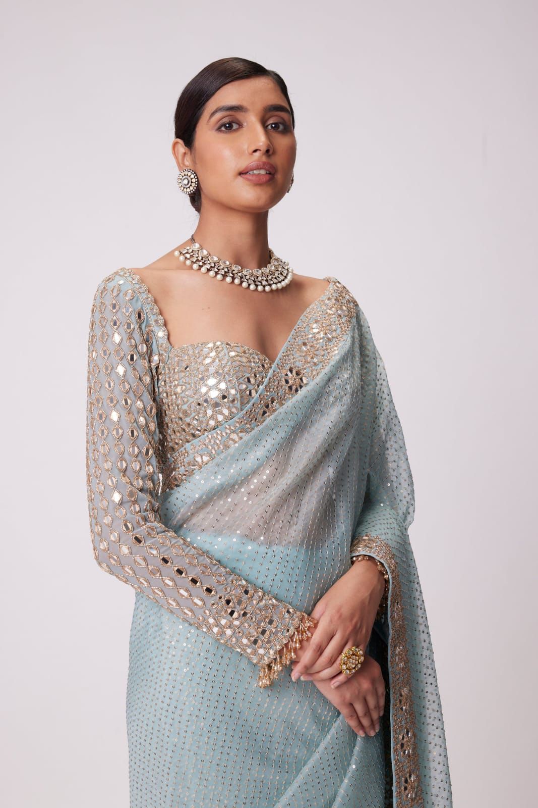 Party Wear Designer Georgette Saree