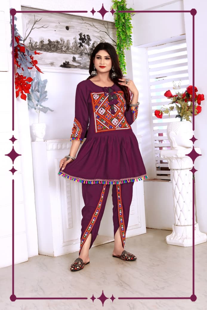 New Designer Party Wear Kurti Pent Pair
