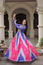 Embroidered Georgette Long Gowns