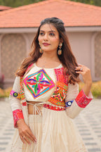 Pure cottan Gamathi Work Lehenga choli