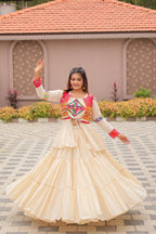 Pure cottan Gamathi Work Lehenga choli