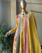 Beautiful Georgette Sequences Work Salwar Suit
