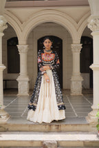 Bandhani Print Lehenga Kurti Set