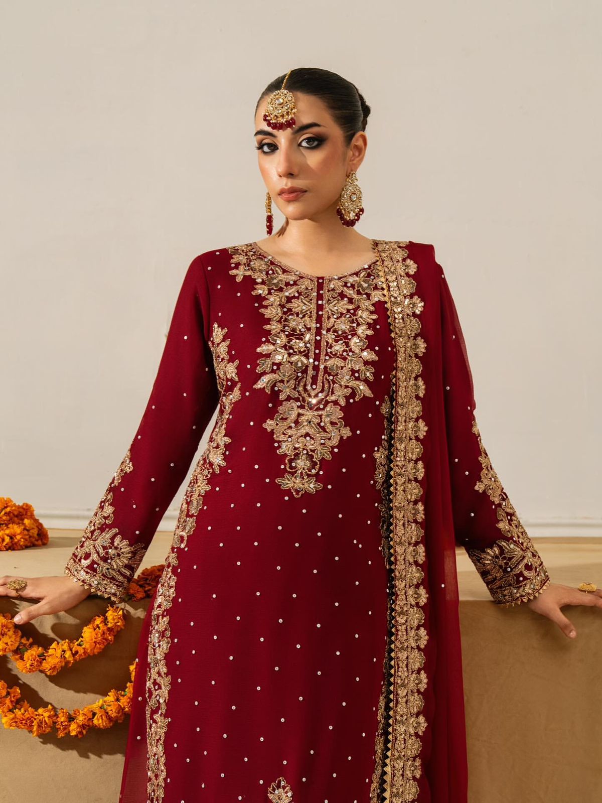 New Designer Party Wear Look Sharara Suit