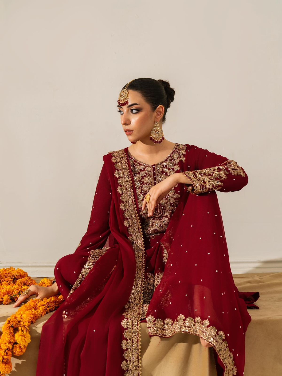 New Designer Party Wear Look Sharara Suit