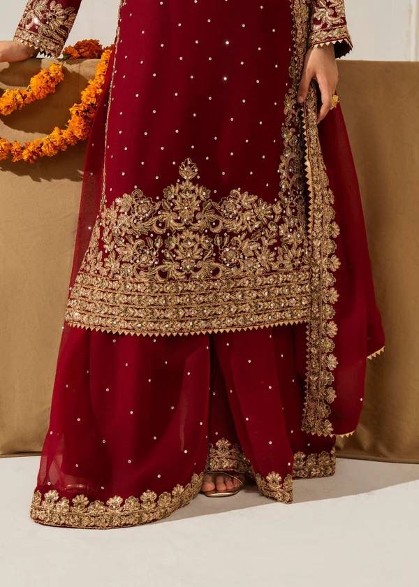 New Designer Party Wear Look Sharara Suit