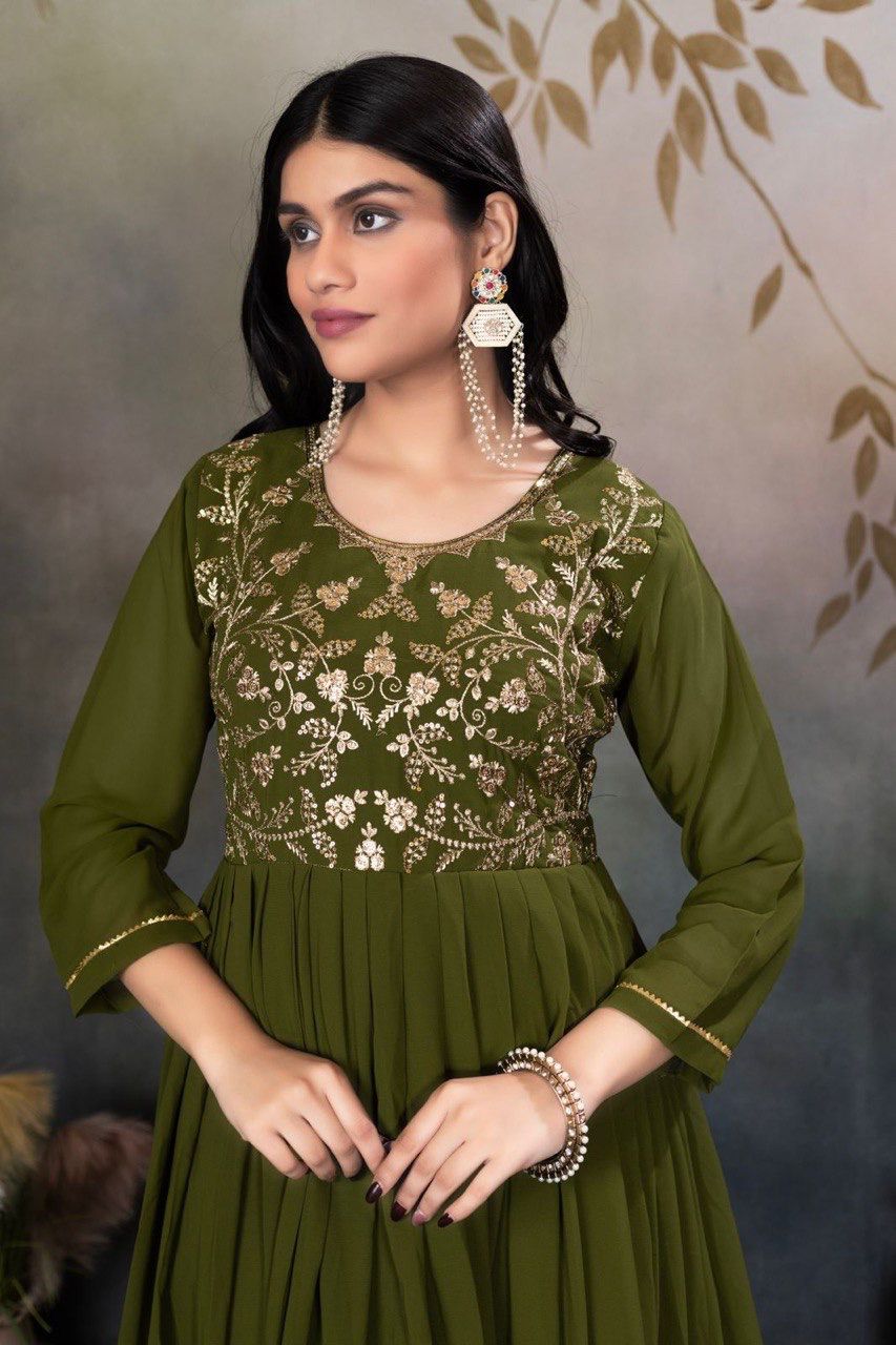 Trendy Styled Gown for Womens