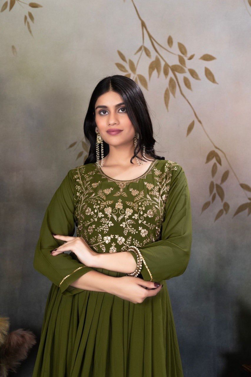 Trendy Styled Gown for Womens