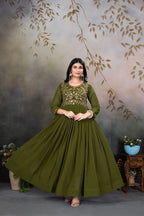 Trendy Styled Gown for Womens