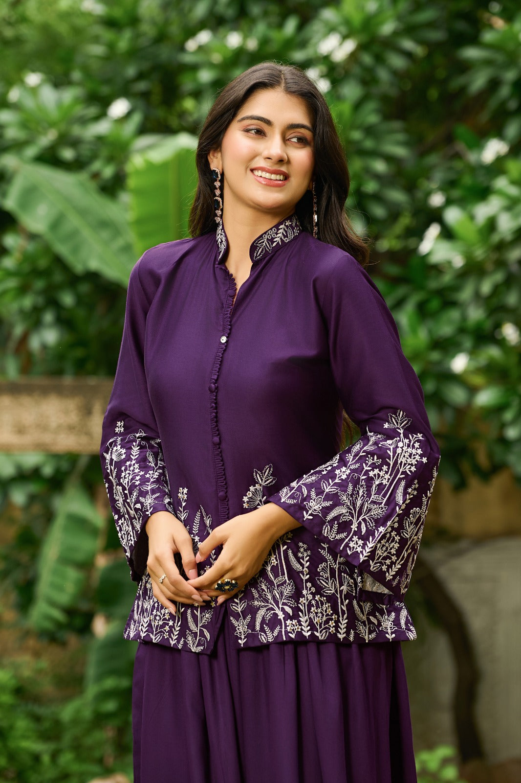 Elegance Gajji Silk Cord Set