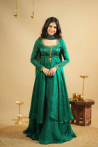 Vichitra Silk Lehenga Set