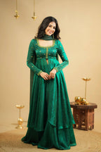 Vichitra Silk Lehenga Set