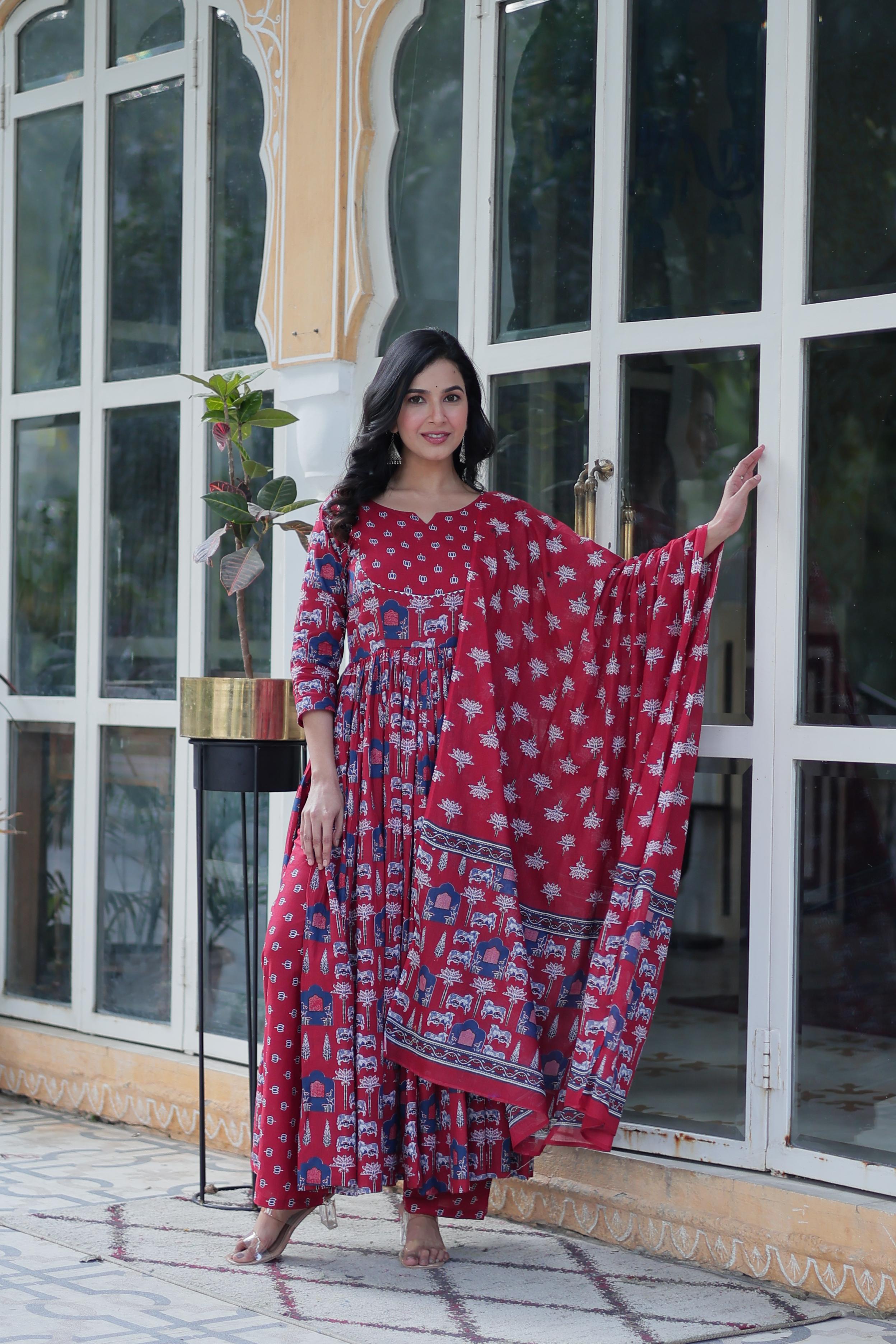 Premium Pure Cotton Kurti Set